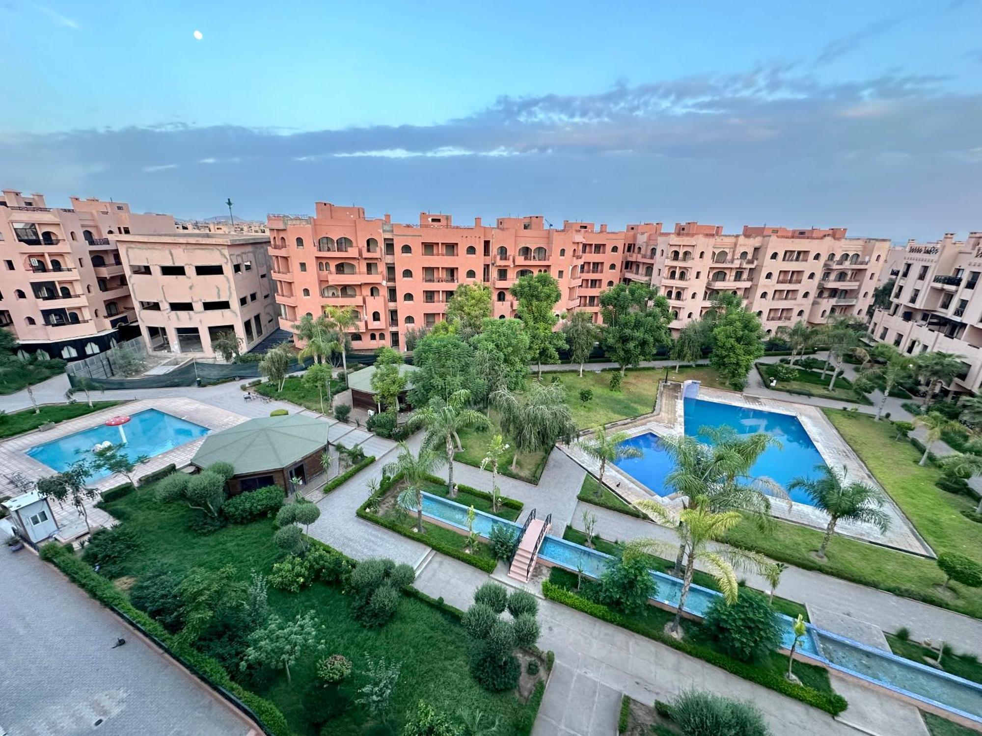 Oasis De Detente Avec Terrasse Et Vue Sur Piscine マラケシュ エクステリア 写真