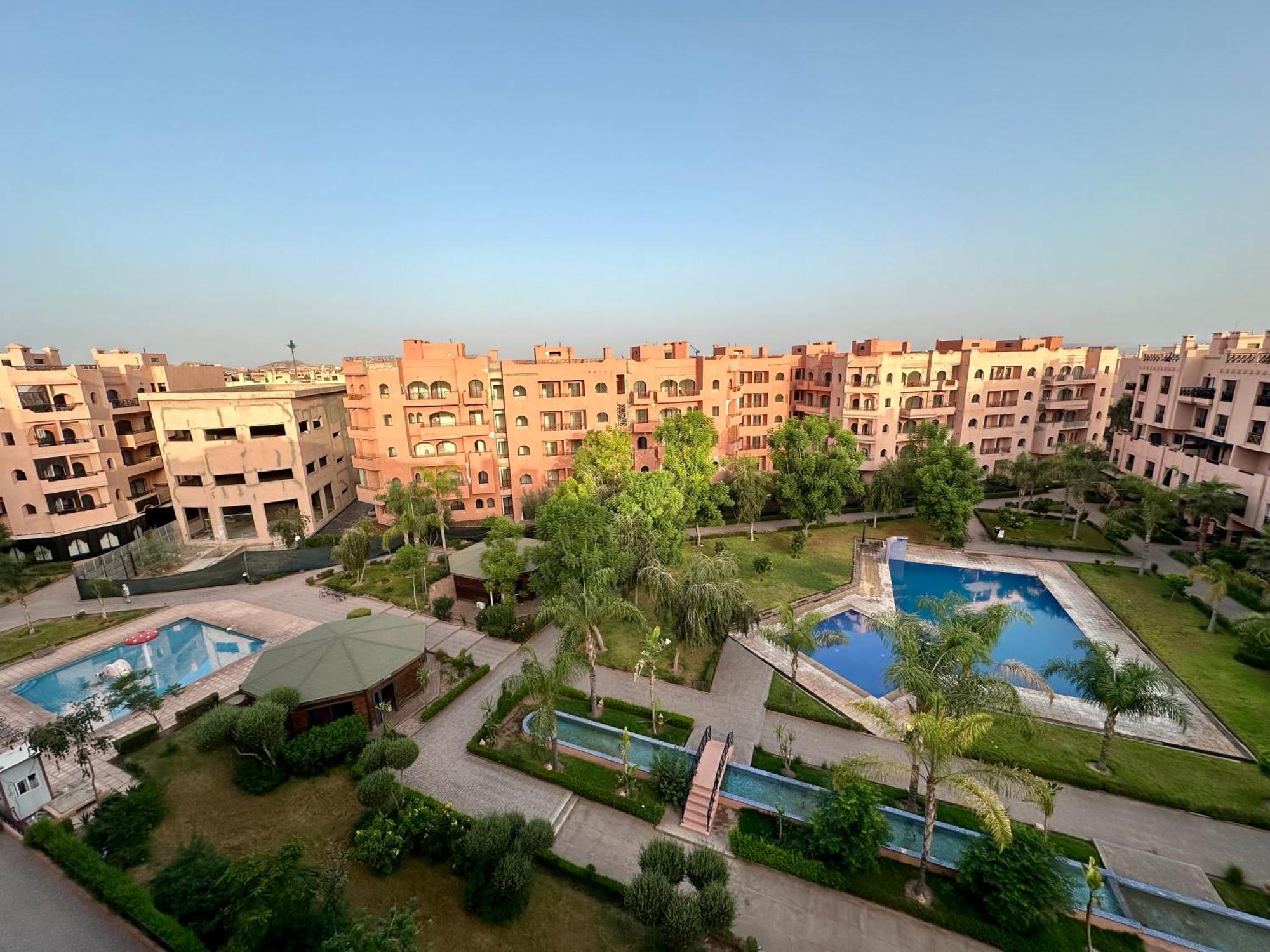 Oasis De Detente Avec Terrasse Et Vue Sur Piscine マラケシュ エクステリア 写真